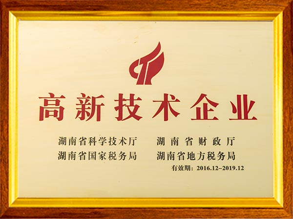 高新技术企业